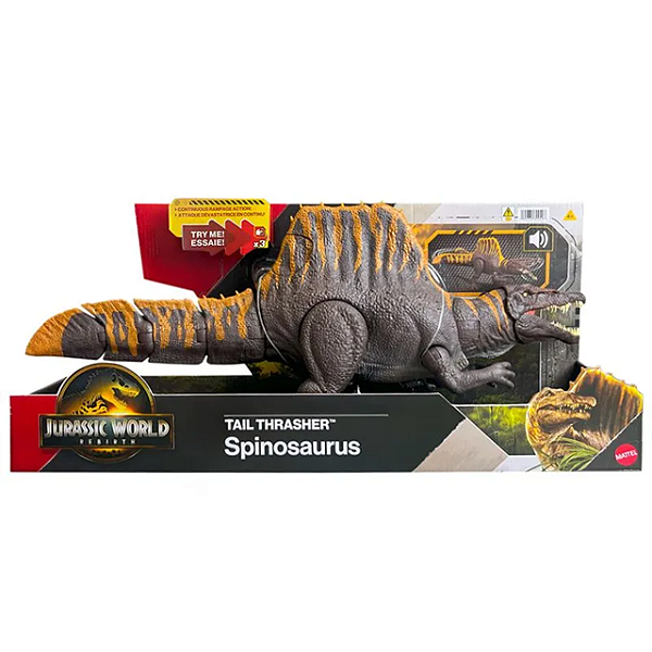 JGB56 JURASSIC WORLD DINOSSAURO REBIRTH SPINOSAURU