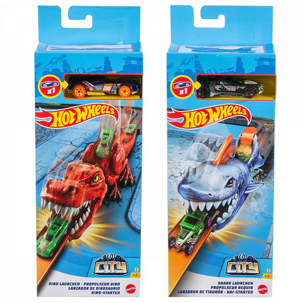 GVF41 HOT WHEELS CITY LANCADOR DINOSSAUR