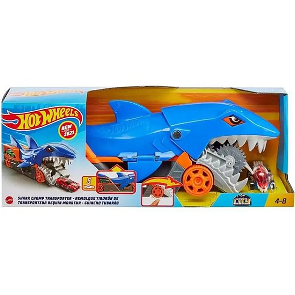 GVG36 HOT WHEELS CITY GUINCHO TUBARAO