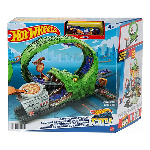 HKX39 HOT WHEELS CITY PISTA ATAQUE DO CR