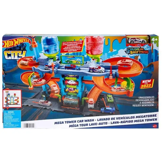 HDP05 HOT WHEELS CITY LAVA RAPIDO MEG
