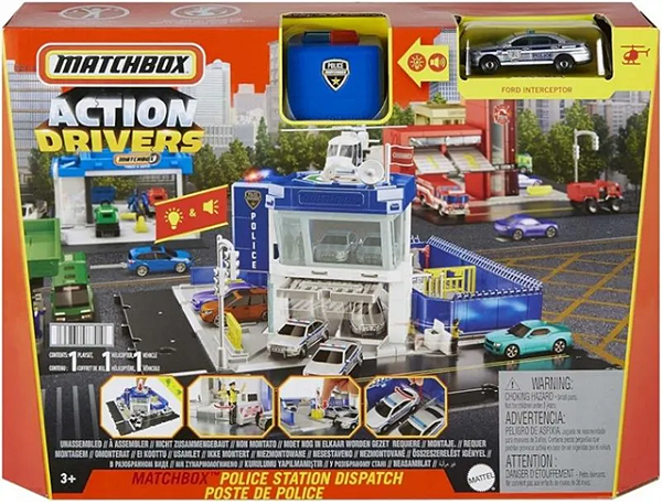 HHW22 MATCHBOX ACAO ESTACAO DE POLICIA