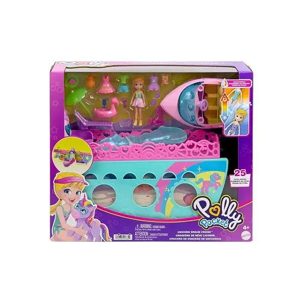 HWP26 POLLY POCKET BARCO UNICORNIO