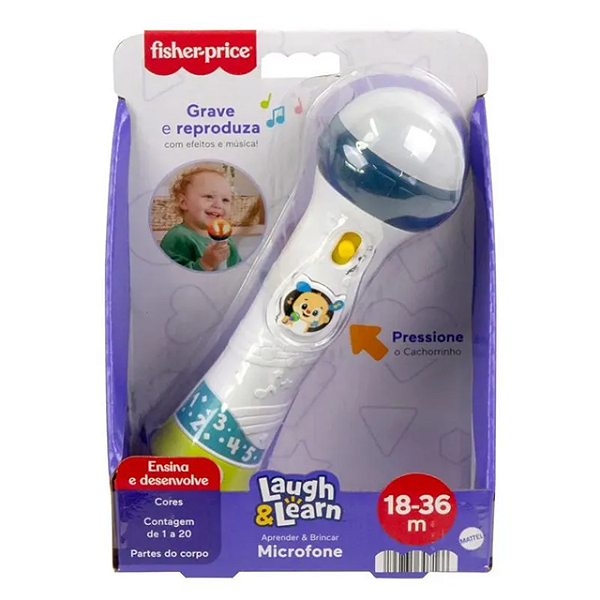 JFW55 FISHER PRICE MICROFONE