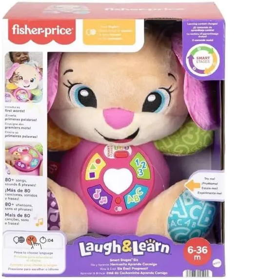 JFD30 FISHER PRICE IRMA DO CACHORRINHO APRENDE COM