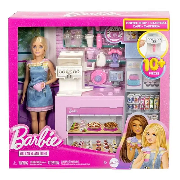 HXN94 BARBIE I CAN BE PLAYSET CAFETERIA