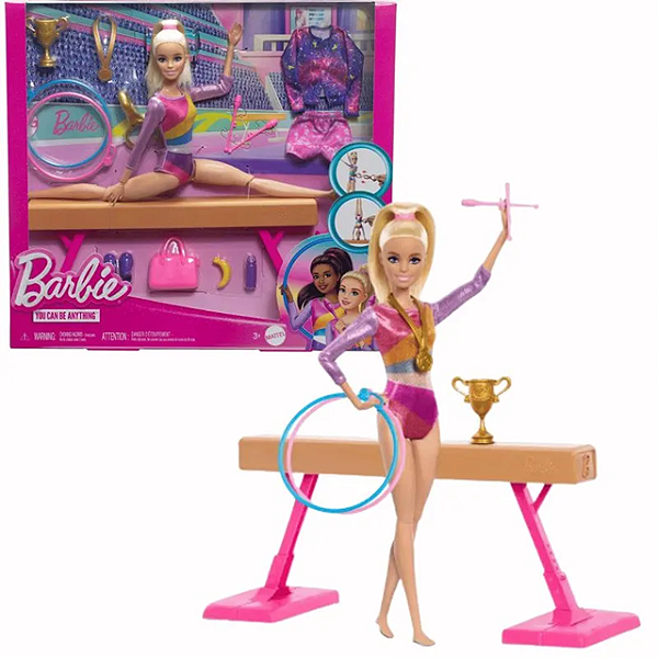HRG52 BARBIE I CAN BE GINASTA LOIRA