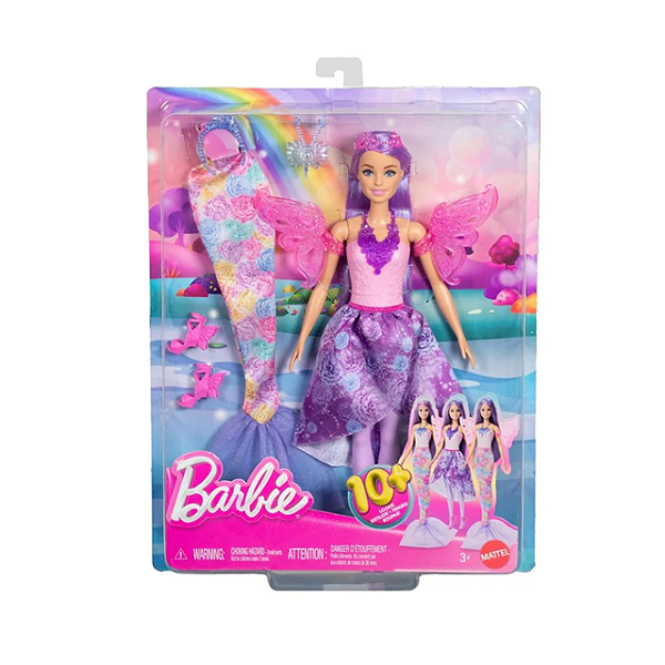 JCP74 BARBIE FADA E SEREIA
