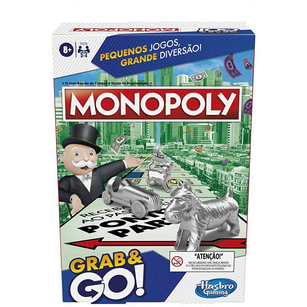 F8256 JG GRAB E GO MONOPOLY