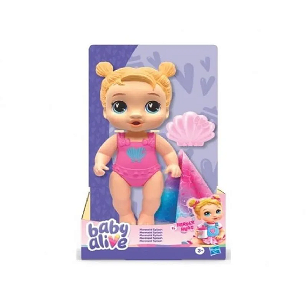 G1477 BABY ALIVE MERMAID SPLASH HARPER