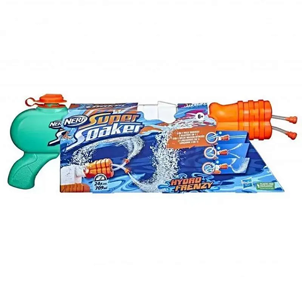F3891 LANCA AGUA NERF SUPERSOAKER HYDRO FRENZY