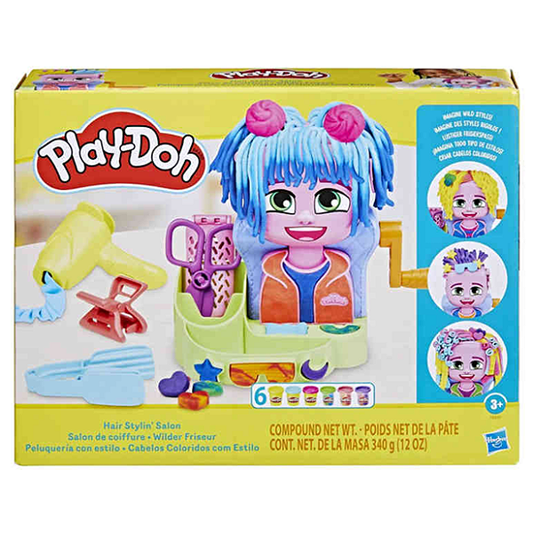 F8807 CONJUNTO PLAYDOH HAIR STYLIN SALON