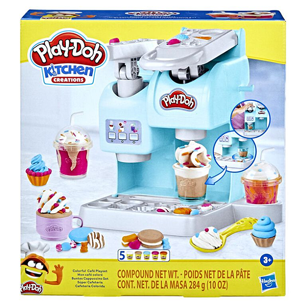 F4372 PLAYDOH COLORFUL CAFE PLAYSET