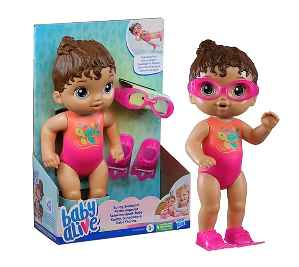F8141 BABY ALIVE SUNNY SWIMMER MORENA