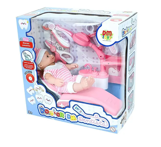 DMT7088 BONECA DOUTOR DM DENTISTA COR