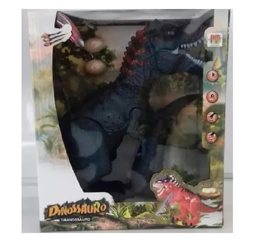 DMT5400 BONECO TIRANOSSAURO COM 2 OVIN