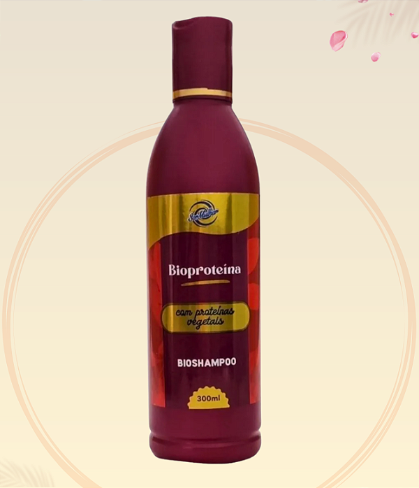 Shampoo Para Cabelo Orgânico Bio Proteína Ph Neutro 300 Ml