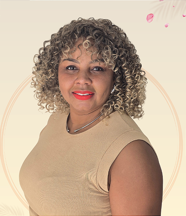 SADI - Wig Loiro Claro (Fibra Orgânica)