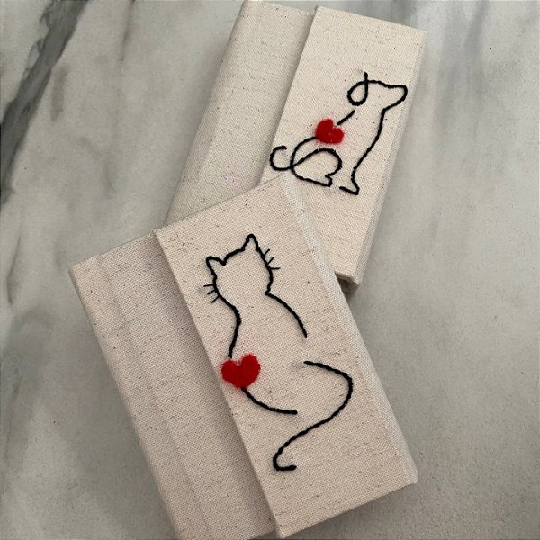 Mini álbum com imã Premium - Linha Petit Pet