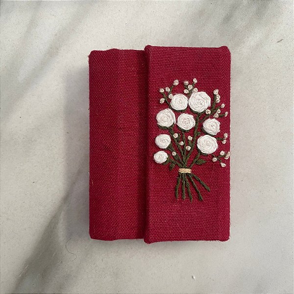 Mini álbum com imã / Linha Petit Casamento