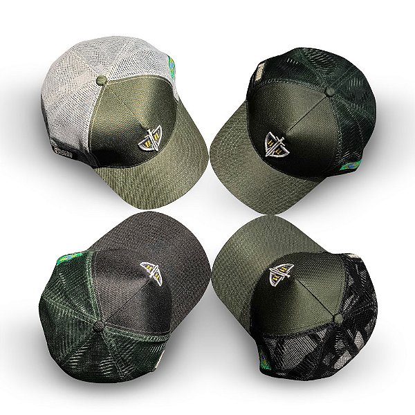 Boné Trucker Bordado Homens com Honra