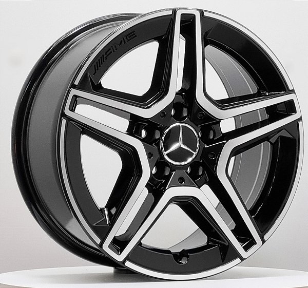 Rodas Aro 19x8 MC/M22 Modelo Réplica Mercedes C300 Sport (5x112)