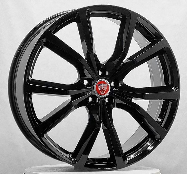 Rodas Aro 22x8 MC/JA1 Modelo Réplica Jaguar (5x108/5x112/5x114)