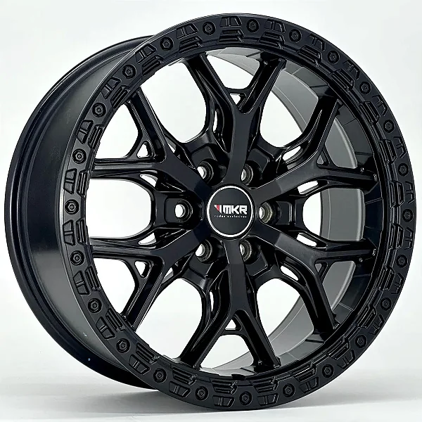 Rodas ESportiva Off-Road Aro 22 Modelo M33 (Aplicações: Amarok,Dodge Jouney,Frontier,Hilux,Ranger))