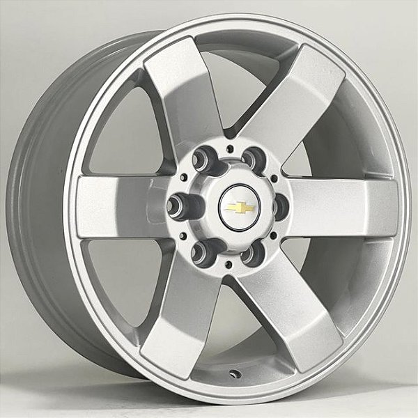 Rodas Silverado Aro 18 Modelo G18 (Aplicações: S10,Silverado,Ranger)