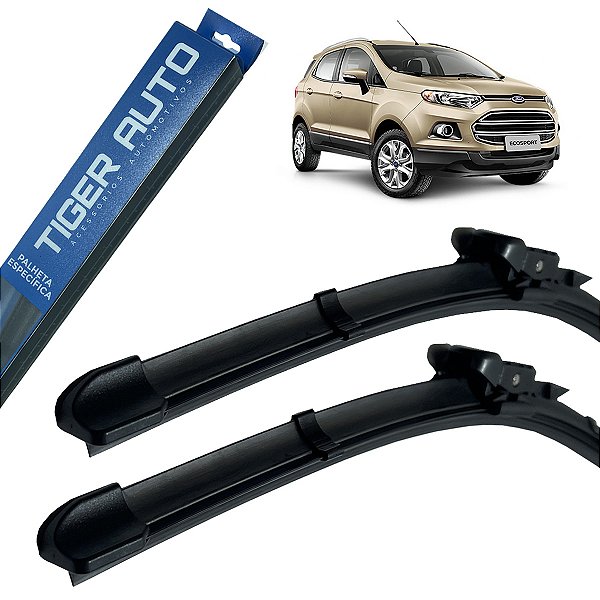 Par Palheta Limpador Parabrisa Ecosport 2013 A 2018 Ka