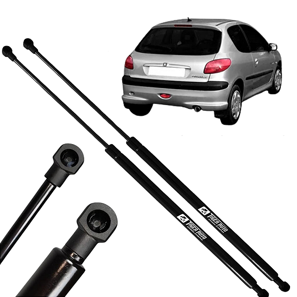 Par Amortecedor Porta Malas Peugeot 206 e 2007 1999 a 2009