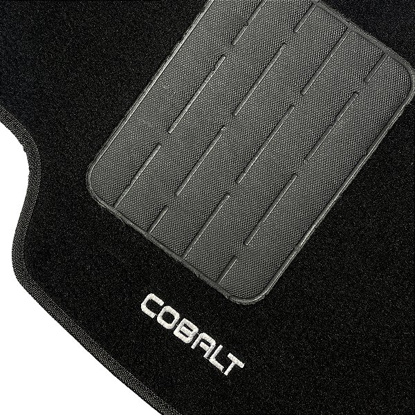 Jogo Tapete Carpete Automotivo Cobalt 2010 2011 2012 2013 2014 Preto 5 Peças
