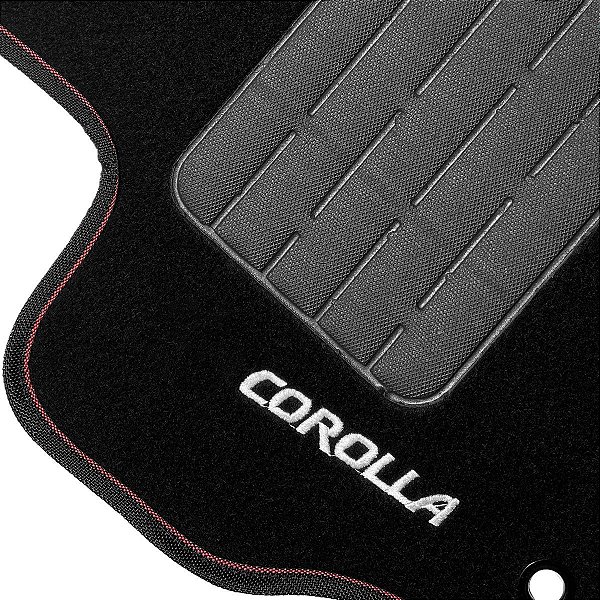 Jogo Tapete Carpete Automotivo Corolla 2020  a 2022 Preto