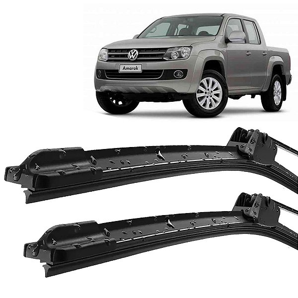 Par Palheta Limpador Para Brisa Amarok 2010 11 2012 Silicone