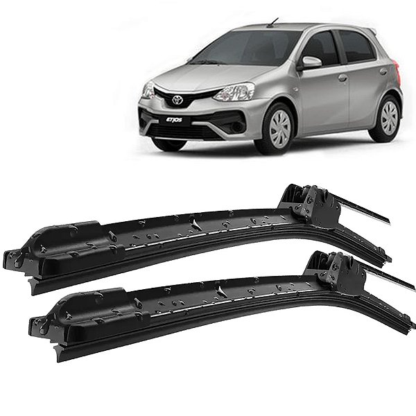 Palheta Limpador ParaBrisa Etios 2012 a 2020 Silicone