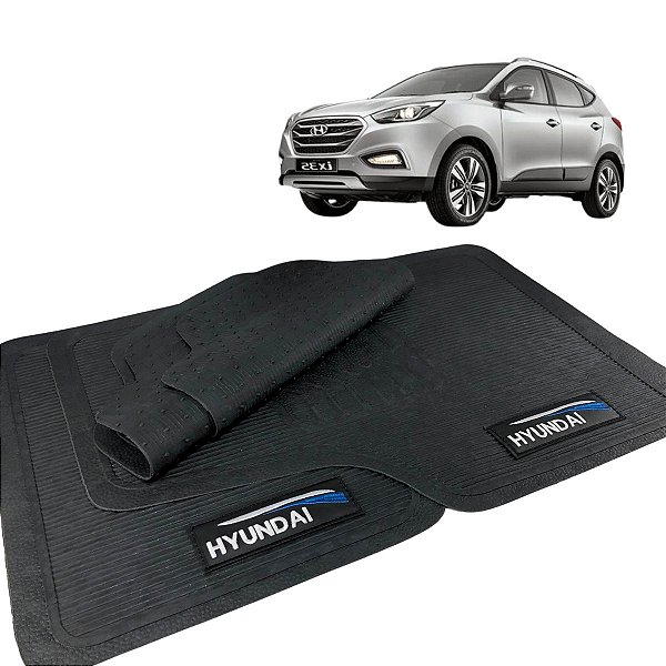 Jogo Tapete Automotivo Borracha Hyundai IX35 2011/2022