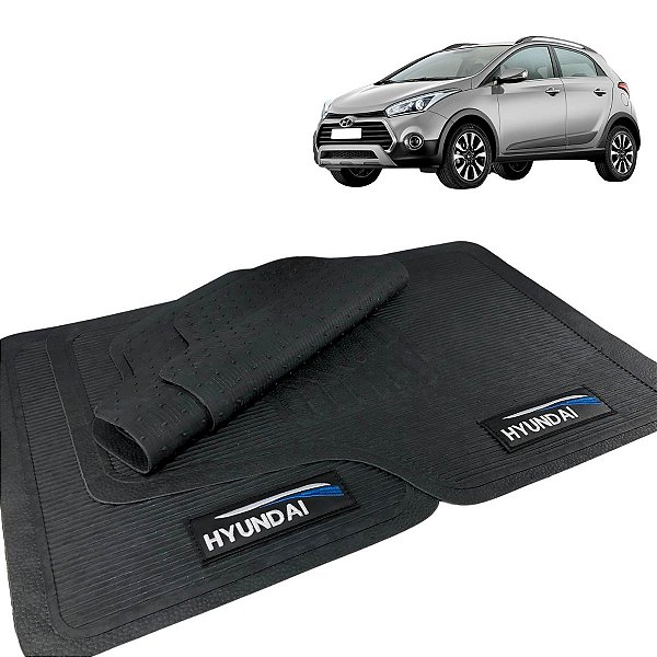 Jogo Tapete Automotivo Borracha Hyundai HB20X 2014/2025