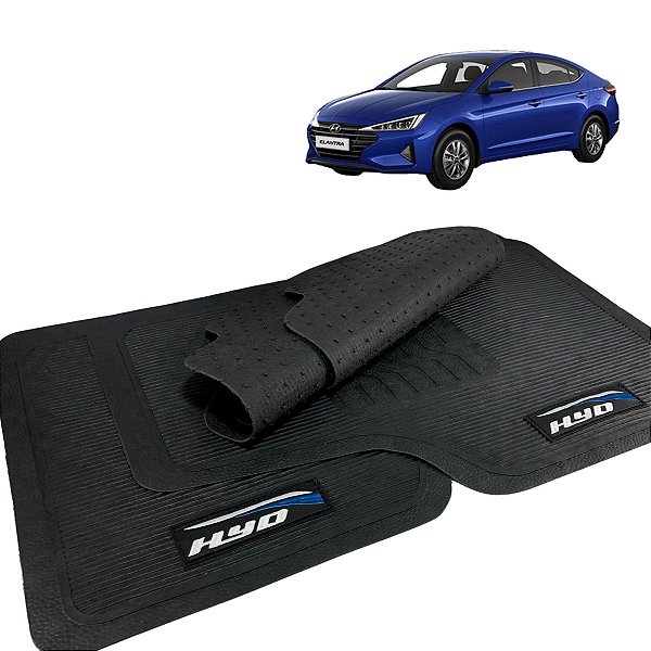Jogo Tapete Automotivo Borracha  Elantra 2011/2020