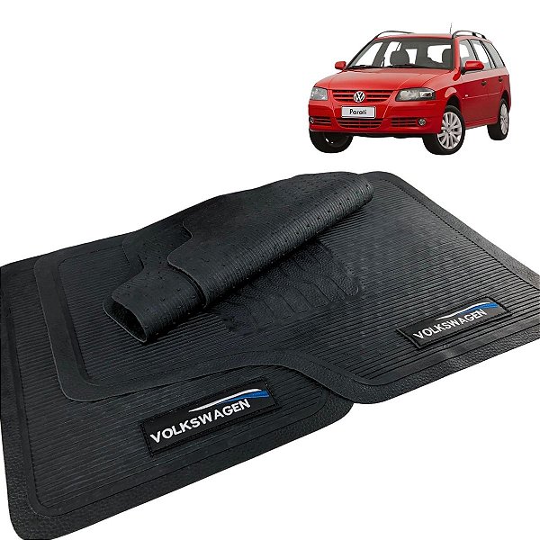 Jogo Tapete Parati G4 2004 2005 2006 2007 Borracha com logo