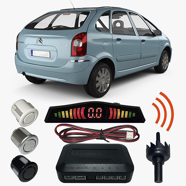 Sensor Estacionamento Ré Xsara Picasso com Display 4 pontos