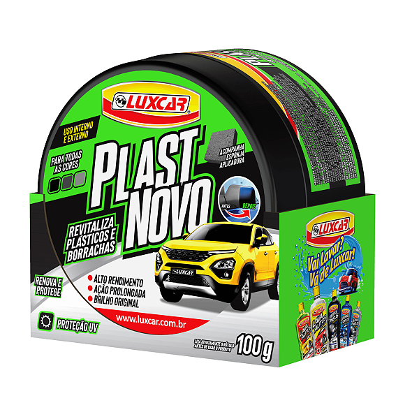 Renovador De Plásticos E Borrachas Para Choque Lux car