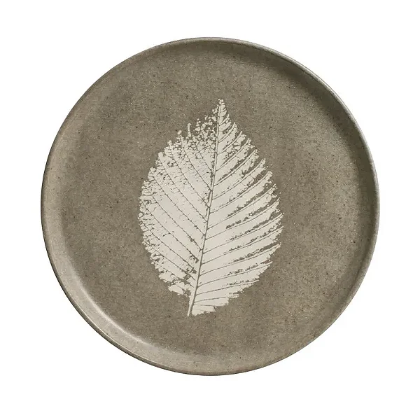 Prato de Sobremesa Bio Stoneware Seiva Ø21,5cm