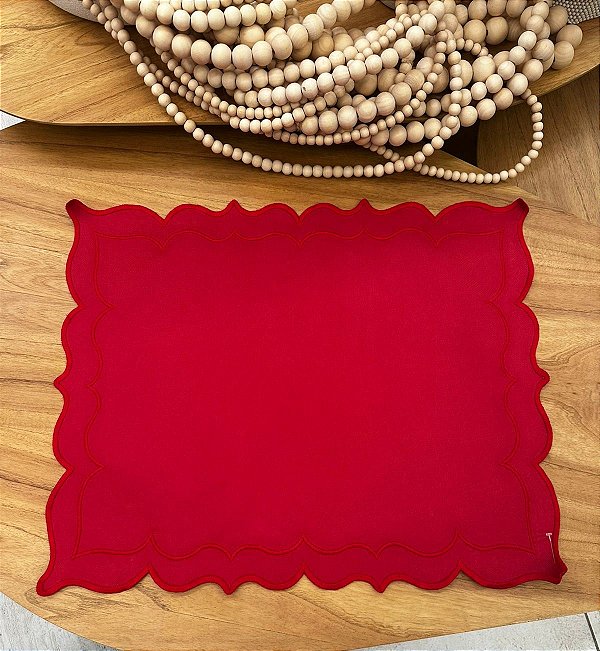 Americano Retangular Vermelho