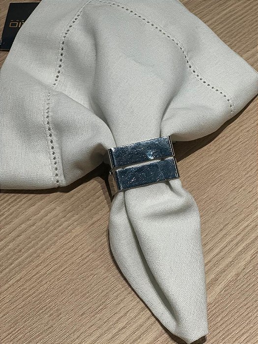 Porta Guardapo Cubo Prata