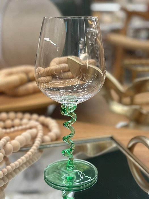 Taça Transparente Verde