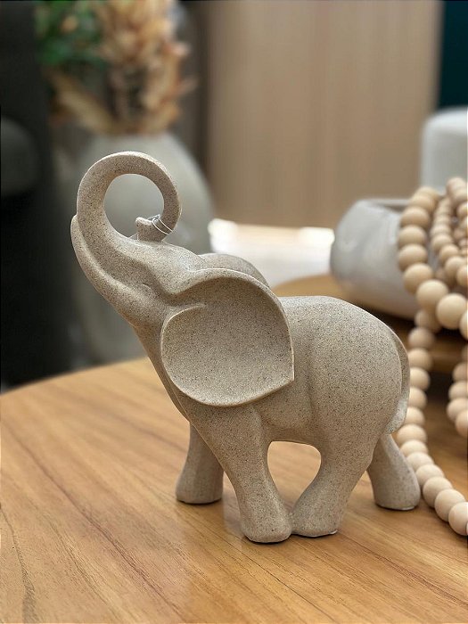 Escultura Poliresina Elefante