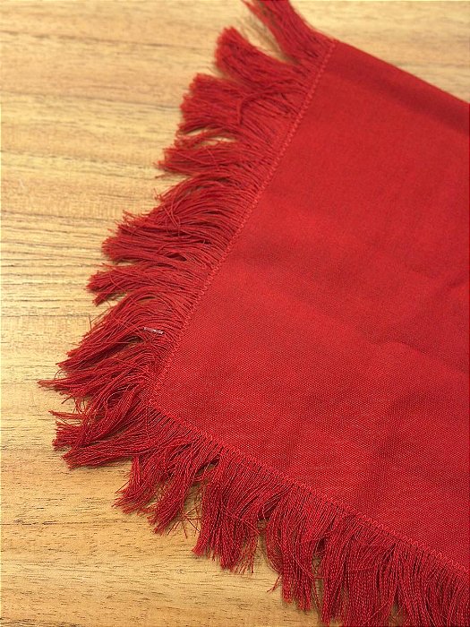 Guardanapo Franjinha Vermelho