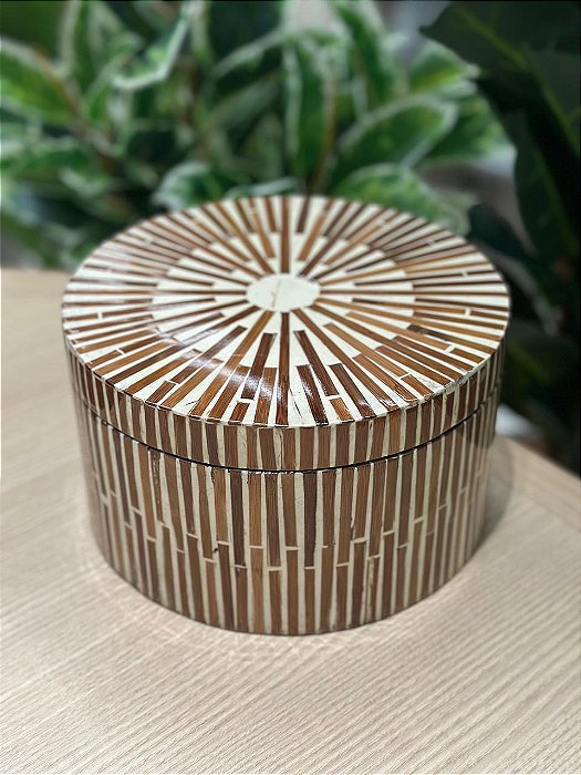 CAIXA RD GIAHN MDF/BAMBU - P