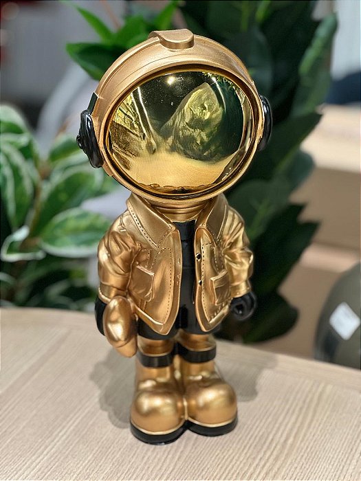 Escultura Astro Gold - 33cm