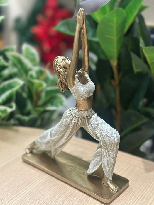 Mulher Yoga Decorativa